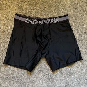 American Eagle Outfitters Men's Black Boxer Briefs for swim